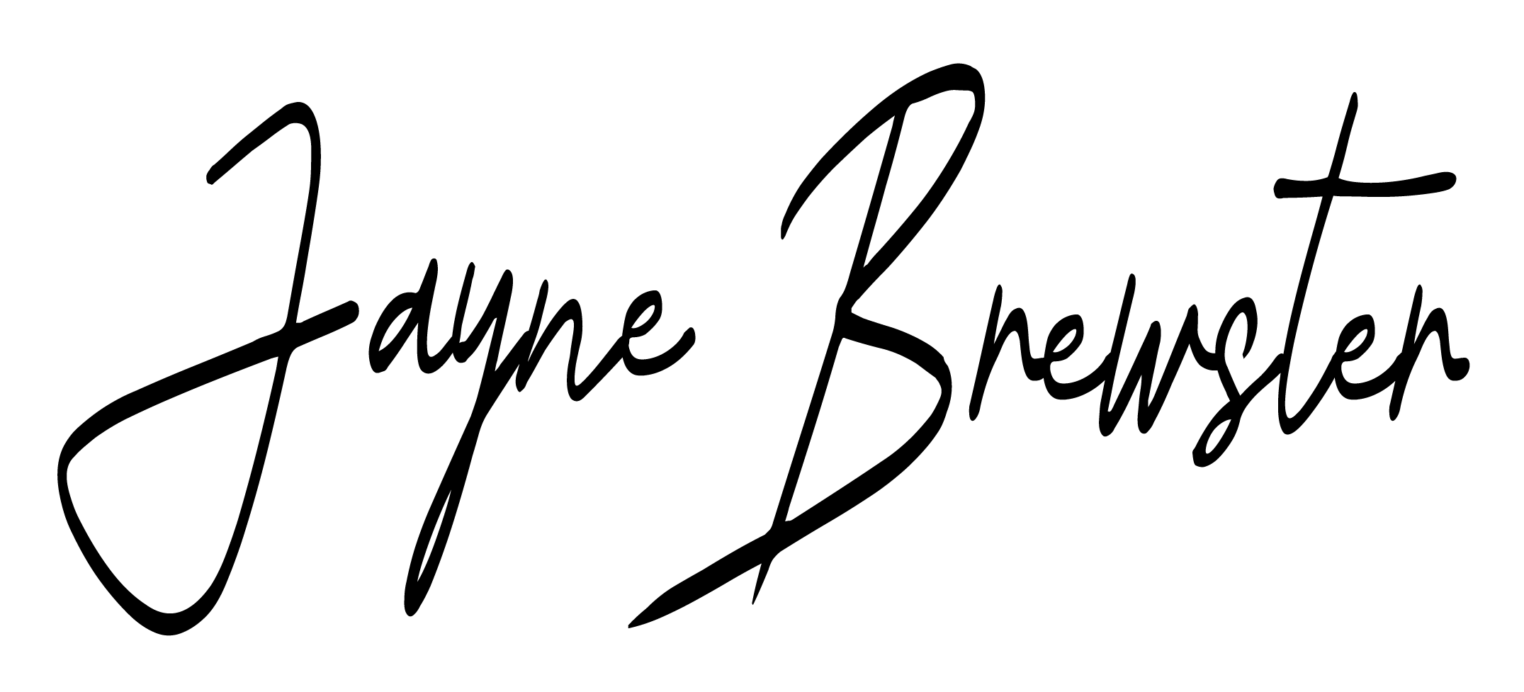 Jayne Brewster’s signature